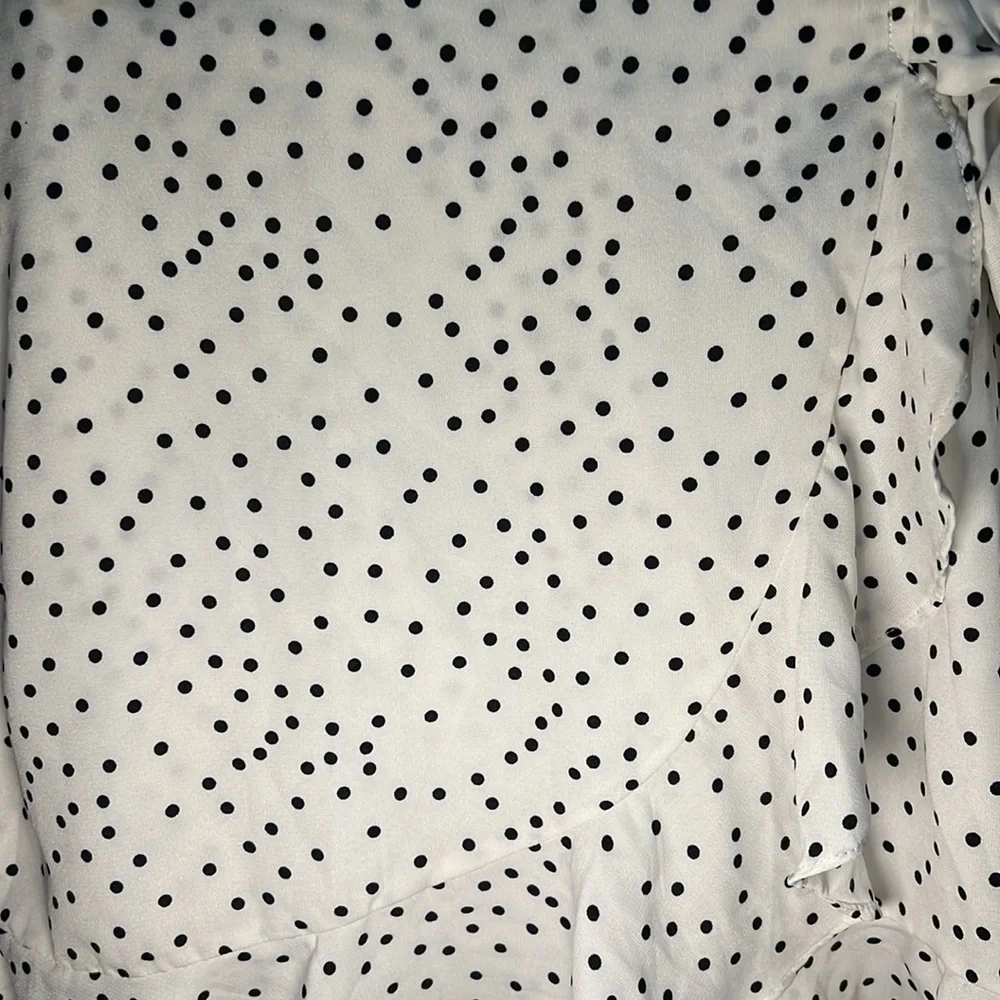 Princess Polly Black and White Polka Dot Skirt - Picture 2 of 10